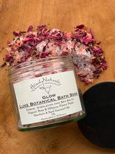 Load image into Gallery viewer, GLOW LUXE BOTANICAL BATH SOAK | with Organic Rose and Hibiscus Flower Petals (250g)