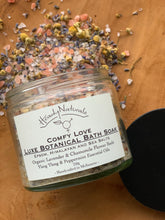 Load image into Gallery viewer, COMFY LOVE BOTANICAL BATH SOAK | with Organic Chamomile and Lavender Buds (250g)